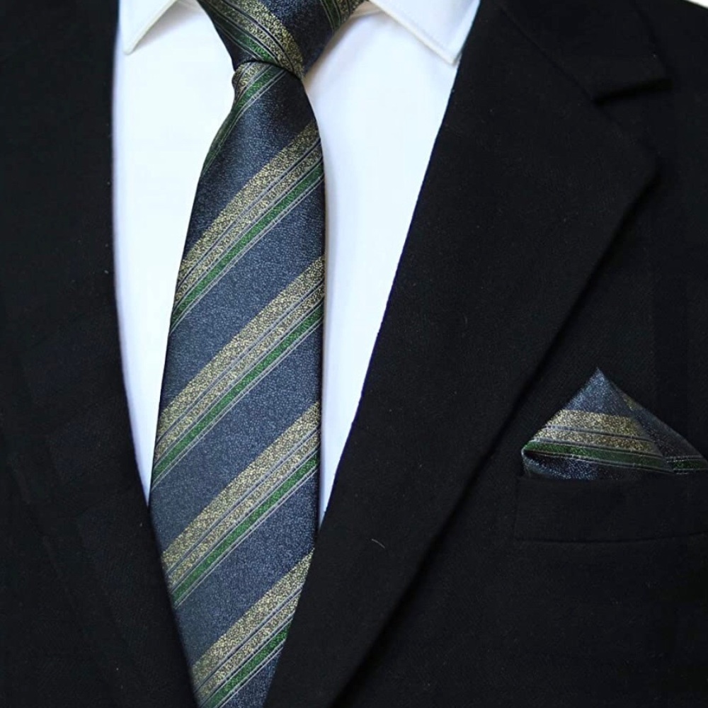 Matching Tie & Pocket Square WITZROYS Handmade NEW